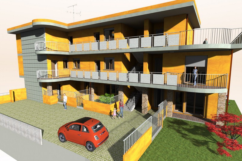 Bernareggio: Nuovo trilocale al piano terra con giardino privato!(Rif 2)